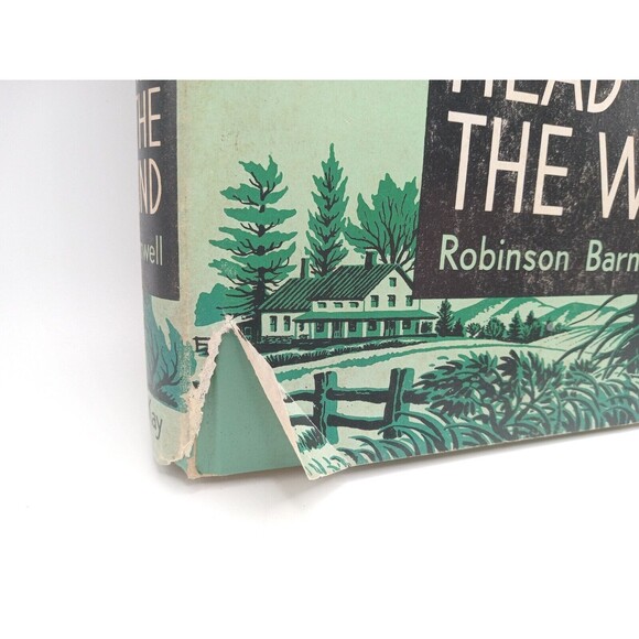 HEAD INTO THE WIND by Robinson Barnwell   1965 HC/DJ  ~ 1st Edition + Cover - Picture 3 of 16